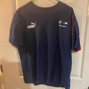 Puma Men's Navy Motorsport Tee